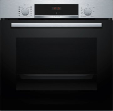 Bosch Serie 4 HQA514ES3 forno 71 L 3400 W A+ Nero, Acciaio inox