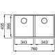 Elleci Integra 350 Lavello sottopiano Rettangolare Keratek plus 3