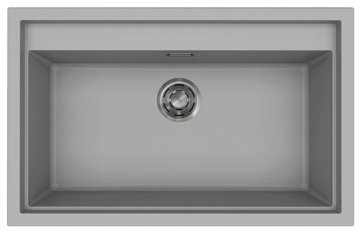 SINTESI 130 PILETTA INOX K97 LIGHT GREY - LKS13097