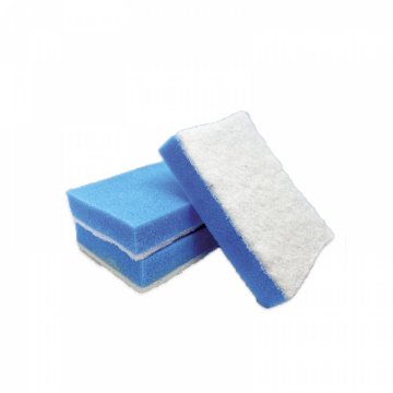 Elleci DKP01000 spugna Rettangolare Blu, Bianco