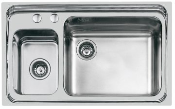 Foster Triplo Invaso.2V.52.Q4 Lavello sottopiano Rettangolare Acciaio inox