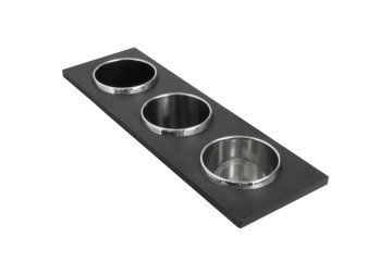 Foster 8100 621 Bottiglia Supporto Nero, Acciaio inox 1 pz