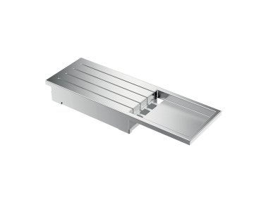 Foster 8100 712 Supporto Nero, Grigio Acciaio inox 1 pz