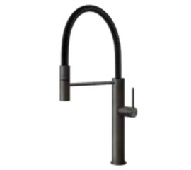 Gessi 60010 Nero, Acciaio spazzolato