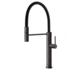 Gessi 60014 Nero, Acciaio spazzolato