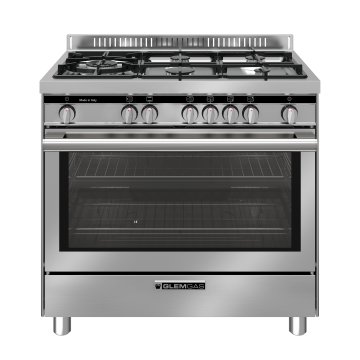 Glem Gas ST96TVI cucina Elettrico/Gas Acciaio inox A