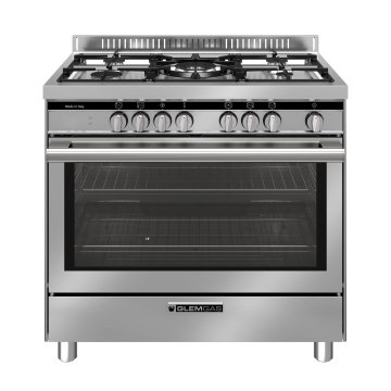 Glem Gas ST965MI cucina Elettrico Cromo, Acciaio inox A+