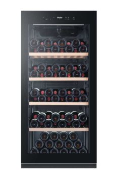 Haier HWS116GAE Cantinetta vino con compressore Libera installazione Nero 116 bottiglia/bottiglie