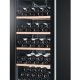 Haier HWS116GAE Cantinetta vino con compressore Libera installazione Nero 116 bottiglia/bottiglie 6