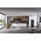 Haier HAHG7WL5WS6X/1 piano cottura Nero, Acciaio inox Da incasso 74.5 cm Gas 5 Fornello(i) 8