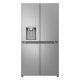 LG GML960PYBE Frigorifero Multidoor, Classe E, 641L, Wi-Fi, Drink dispenser, UVnano, Metal Fresh, No frost, Argento 2