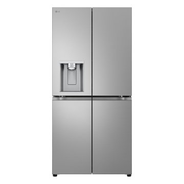 LG GML860PYFE Frigorifero Multidoor Slim, Classe E, 506L, Wi-Fi, Linear Cooling, Smart Diagnosis, Total No Frost,Argento