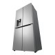 LG GML860PYFE Frigorifero Multidoor Slim, Classe E, 506L, Wi-Fi, Linear Cooling, Smart Diagnosis, Total No Frost,Argento 21