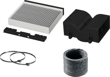 Siemens LZ11CBI14 accessorio per cappa Kit di riciclaggio della cappa da cucina