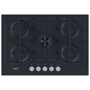 Hotpoint Ariston Piano cottura a gas HAGS 72F/BK