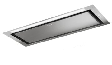 Elica PRF0164361 cappa aspirante Incassato Nero, Acciaio inox A