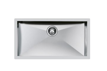 Foster Quadra.1V.80x40.ST Lavello sottopiano Rettangolare Acciaio inox