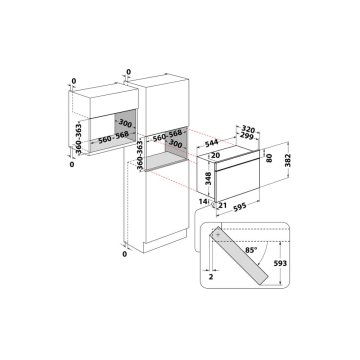 Hotpoint Ariston Microonde da incasso MN 312 IX HA