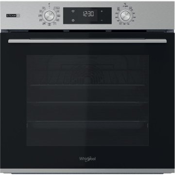 Whirlpool OMSK58HU1SX 71 L A+ Nero, Acciaio inox