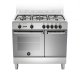 Bertazzoni La Germania Americana AMN9P5GXV cucina Elettrico/Gas Gas Acciaio inox A+ 2