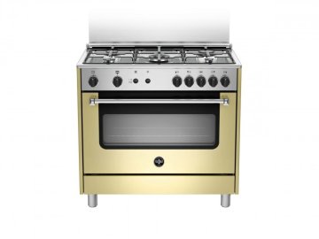 Bertazzoni La Germania Americana AMN965GCRV cucina Elettrico/Gas Gas Crema A+