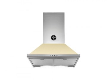 Bertazzoni La Germania KPL60PLAG1CRA cappa aspirante Cappa aspirante a parete Crema 600 m³/h A