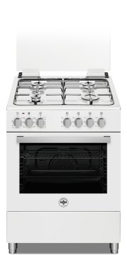 Bertazzoni La Germania SE664EB cucina Elettrico Gas Bianco A