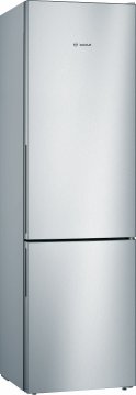 Bosch Serie 4 KGV39VLEAS Frigorifero combinato da libera installazione 201 x 60 cm Metal look Classe E