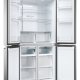 Haier Cube 83 Serie 3 Multidoor HCR3818ENMM ClasseE 467lt-Platino, Stainless steel 16