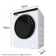 Haier MiniDrum, Lavatrice, 5kg, Classe A, Bianco, HW50-BP12307-S 3