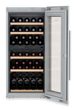 Liebherr EWTdf 2353 Vinidor Cantinetta vino con compressore Da incasso Grigio 48 bottiglia/bottiglie