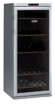 Whirlpool WW1400 cantina vino Libera installazione Argento 88 bottiglia/bottiglie