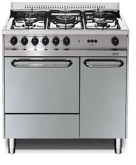 Lofra X85G/C Cucina Electric,Natural gas Gas Acciaio inox