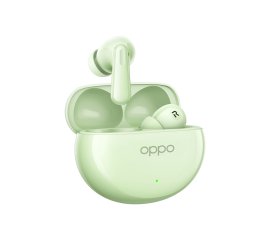 OPPO Enco Air4 Auricolari True Wireless, 44h di Autonomia, Driver in Titanio, Bluetooth 5.4, Controlli Touch, Cancellazione del rumore AI, Android e iOS, IP55, [Versione Italiana], Fresh Mint