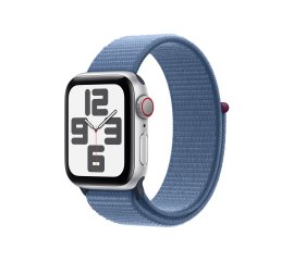 Apple Watch SE GPS + Cellular Cassa 40mm in Alluminio con Cinturino Sport Loop Blu Inverno