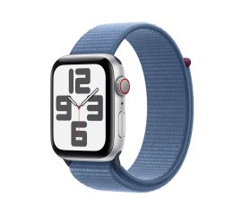 Apple Watch SE GPS + Cellular Cassa 44mm in Alluminio con Cinturino Sport Loop Blu Inverno