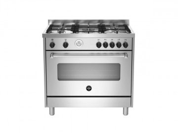 Bertazzoni La Germania Americana AMN965EXT cucina Elettrico Gas Acciaio inox A