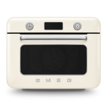 Smeg Forno combinato a vapore da appoggio 50's Style - Panna - COF01CREU