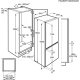 Electrolux ENS8TE19S Da incasso 276 L E Bianco 7