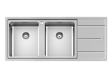 Foster 3212 052 SX Rettangolare Acciaio inox