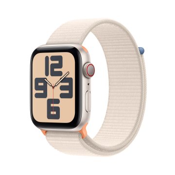 Apple Watch SE GPS + Cellular Cassa 44mm in Alluminio Galassia con Cinturino Sport Loop Galassia