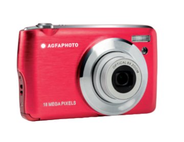 AgfaPhoto Compact Realishot DC8200 1/3.2" Fotocamera compatta 18 MP CMOS 4896 x 3672 Pixel Rosso