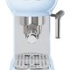 Smeg Macchina da Caffè Espresso Manuale 50's Style – Azzurro LUCIDO – ECF01PBEU 5