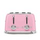 Smeg Tostapane 50's Style – Rosa LUCIDO 4x4 – TSF03PKEU 3