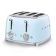 Smeg Tostapane 50's Style – Azzurro LUCIDO 4x4 – TSF03PBEU 3