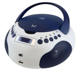 BOOM BOX PORTATILE CON RADIO DAB FM WHITE