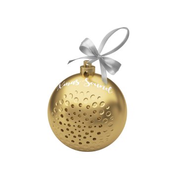 SBS MHSPXMASBALLG altoparlante portatile e per feste Oro 3 W