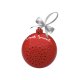 SBS MHSPXMASBALLR altoparlante portatile e per feste Rosso 3 W 2