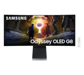 Samsung Monitor Gaming Odyssey OLED G8 da 34" WQHD Curvo