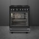 Smeg Concert CX61GMBL cucina Elettrico Gas Nero A 4